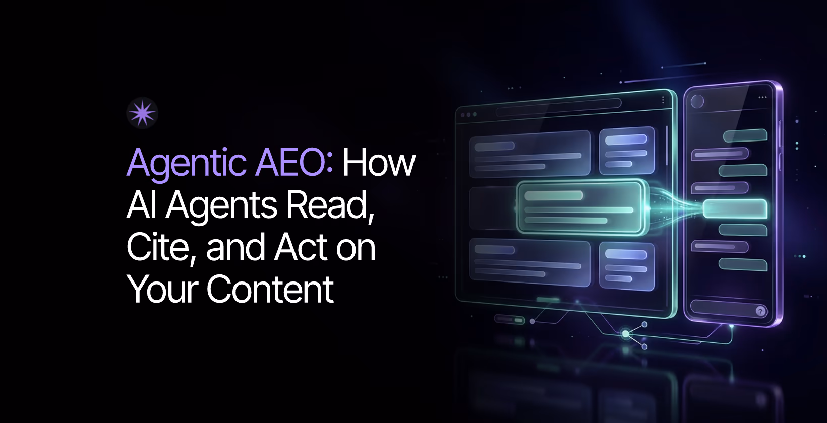 agentic aeo ai agents read cite structured content
