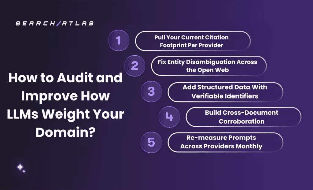 SEO audit tool for domain analysis and LLM optimization.