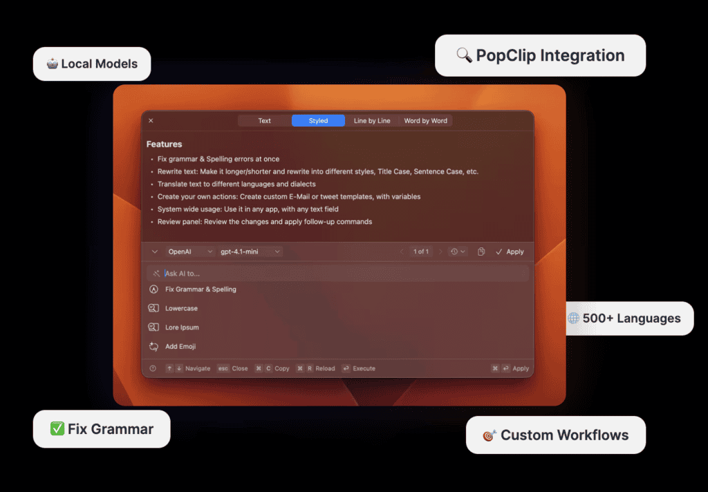 Rewrite bar screenshot