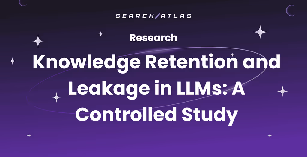 Knowledge Retention and Leakage in LLMs: A Controlled Study