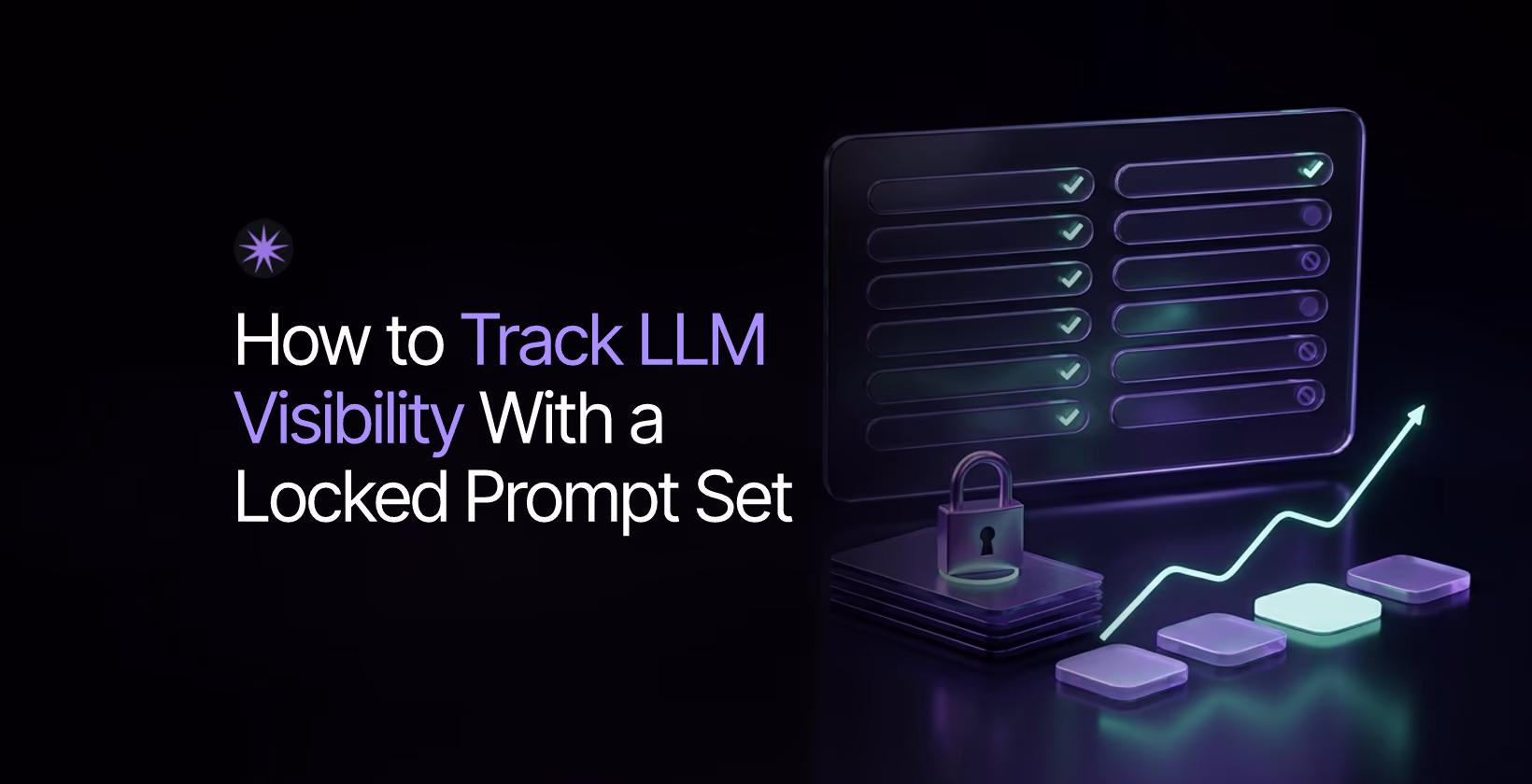 llm visibility tracking locked prompt set mentions citations log