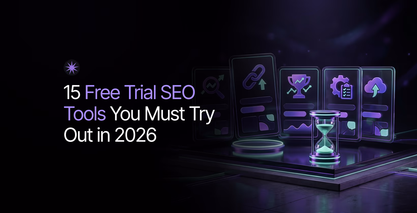 free trial seo tools keyword backlink rank tracking audits