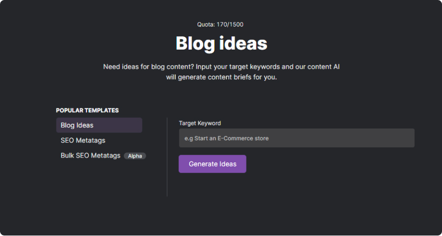 blog topics generator