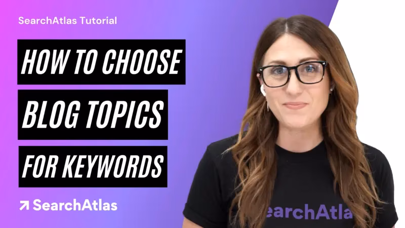 How to Choose Blog Topics for Keywords