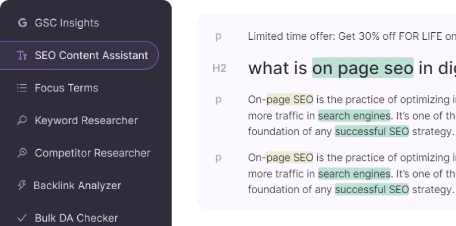 Content Assistant