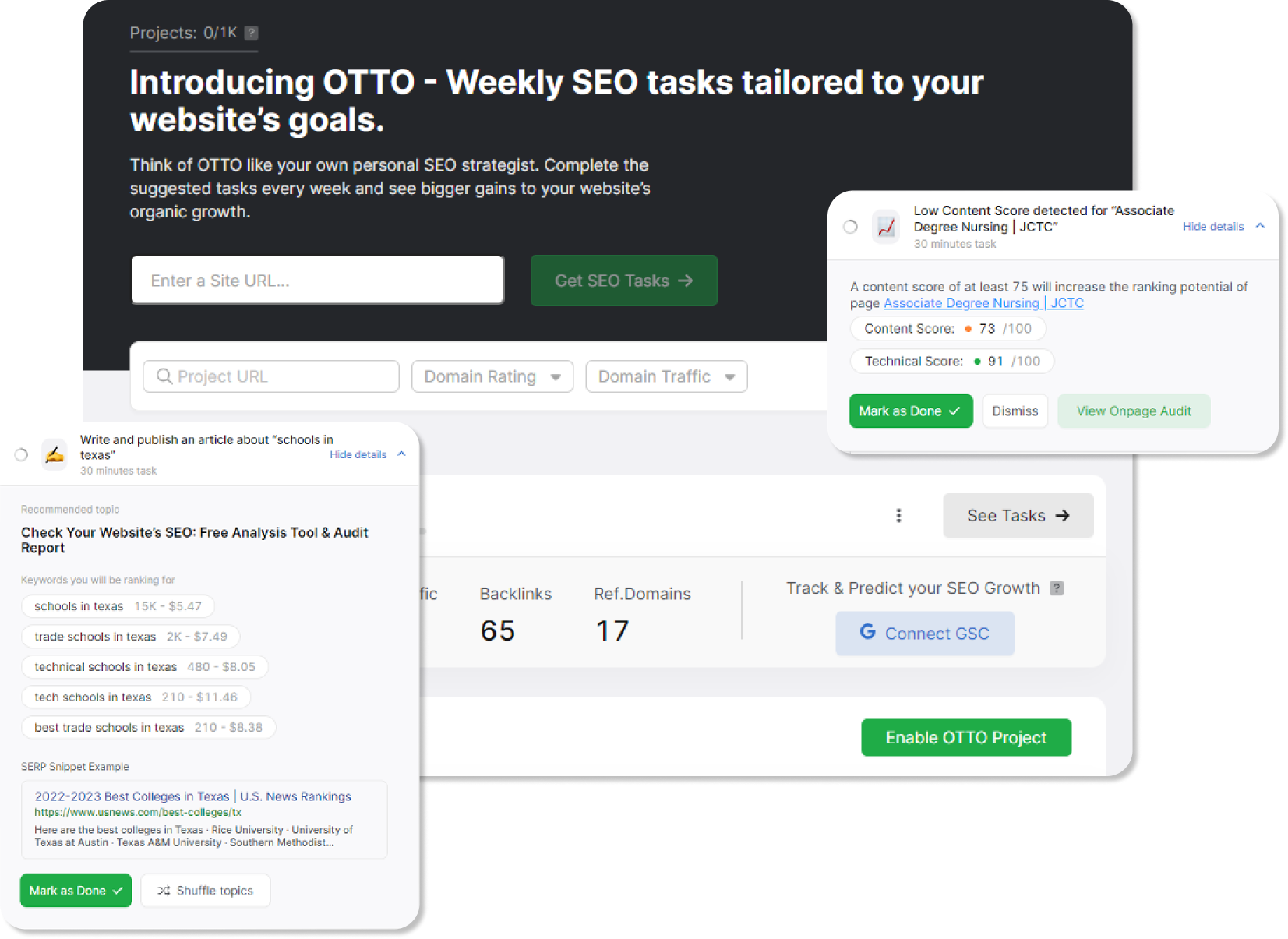 SEO AI Recommendations with OTTO