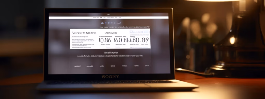 a computer screen displaying a webpage with a timestamp verification service.