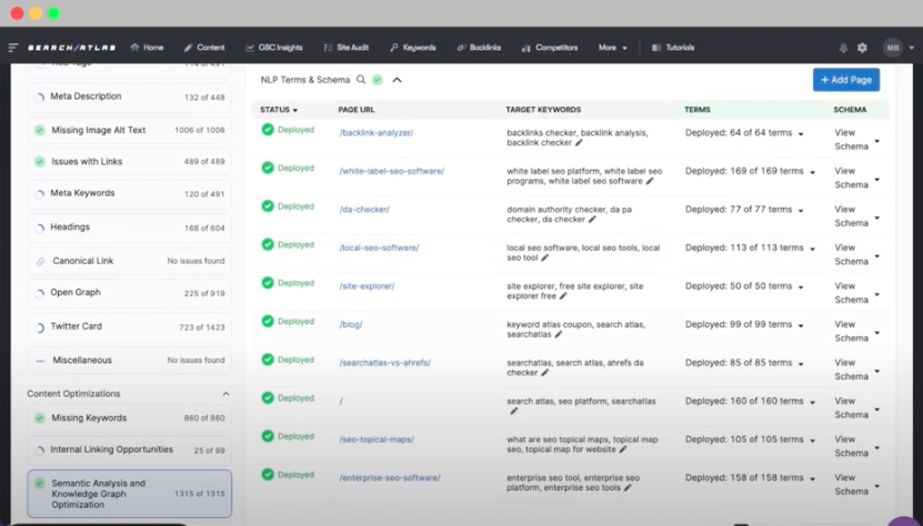 OTTO SEO Schema Optimization Recommendations