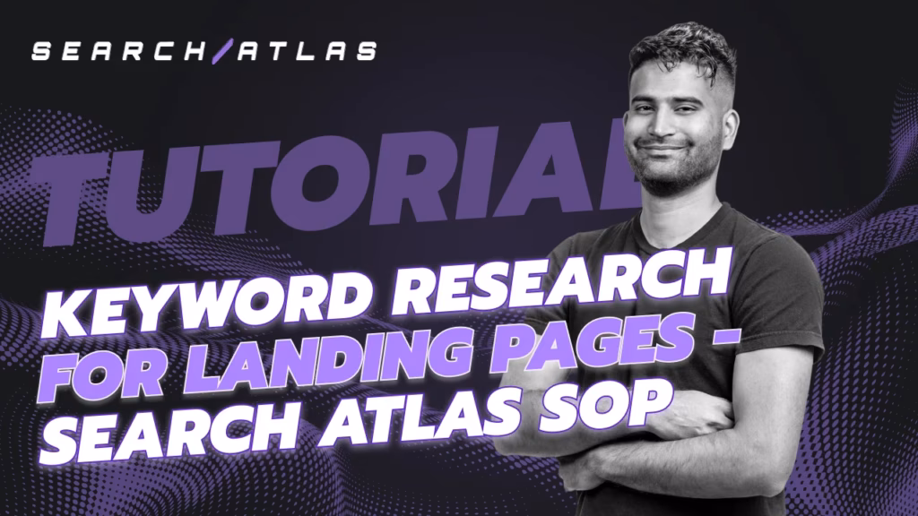 Keyword Research for Landing Pages - Search Atlas