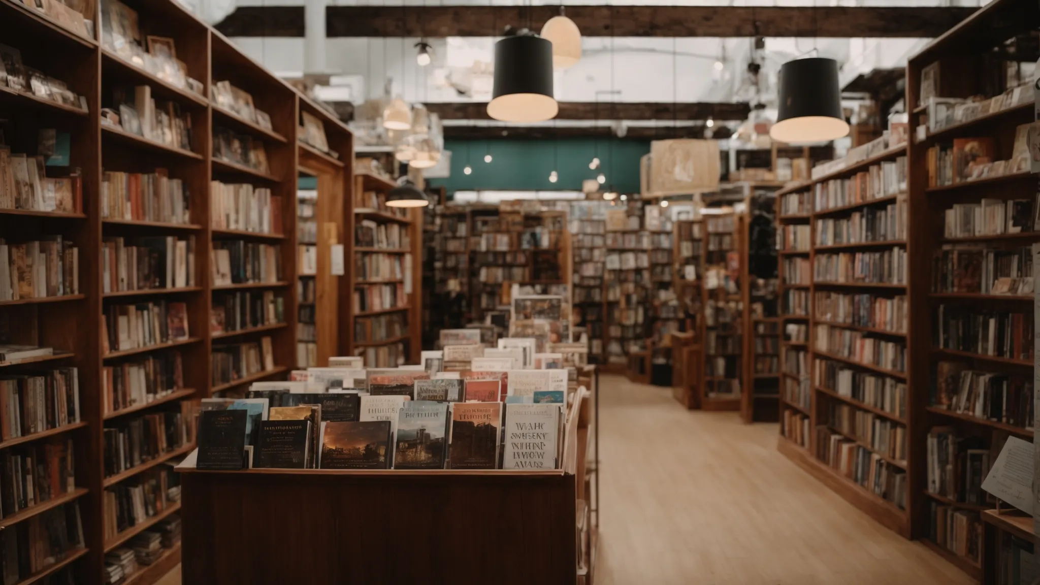 a small, independent bookstore with unique, cultural artifacts that cater to a specific literary interest.