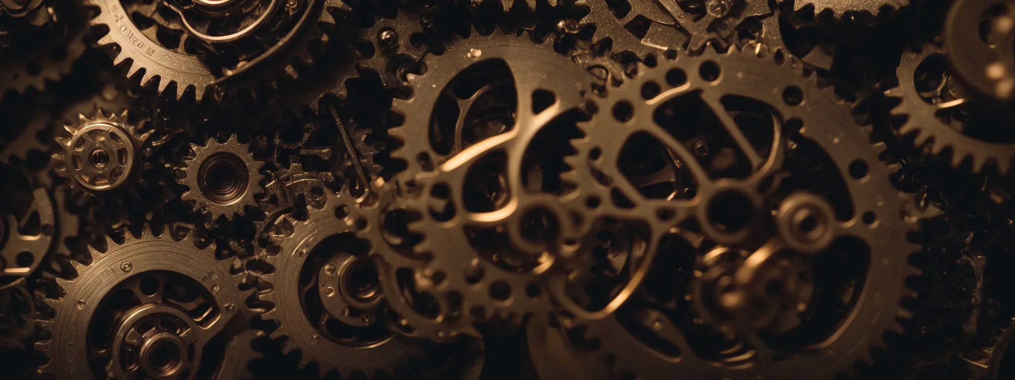 an intricate network of interconnected gears symbolizing the complex machinery of a well-optimized technical seo strategy.