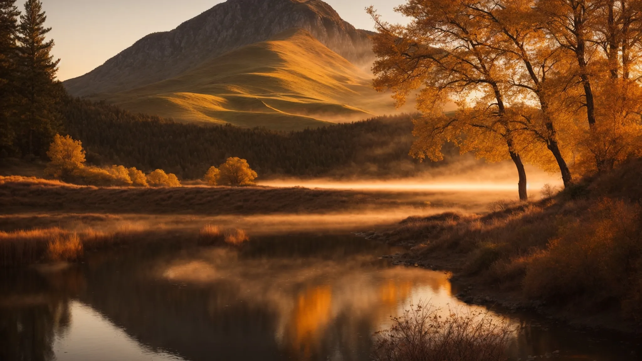 a camera captures a scenic landscape under a golden sunset, symbolizing accessible, high-quality photography.
