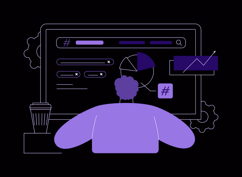 Keyword Analysis Dashboard - Dark blog feature