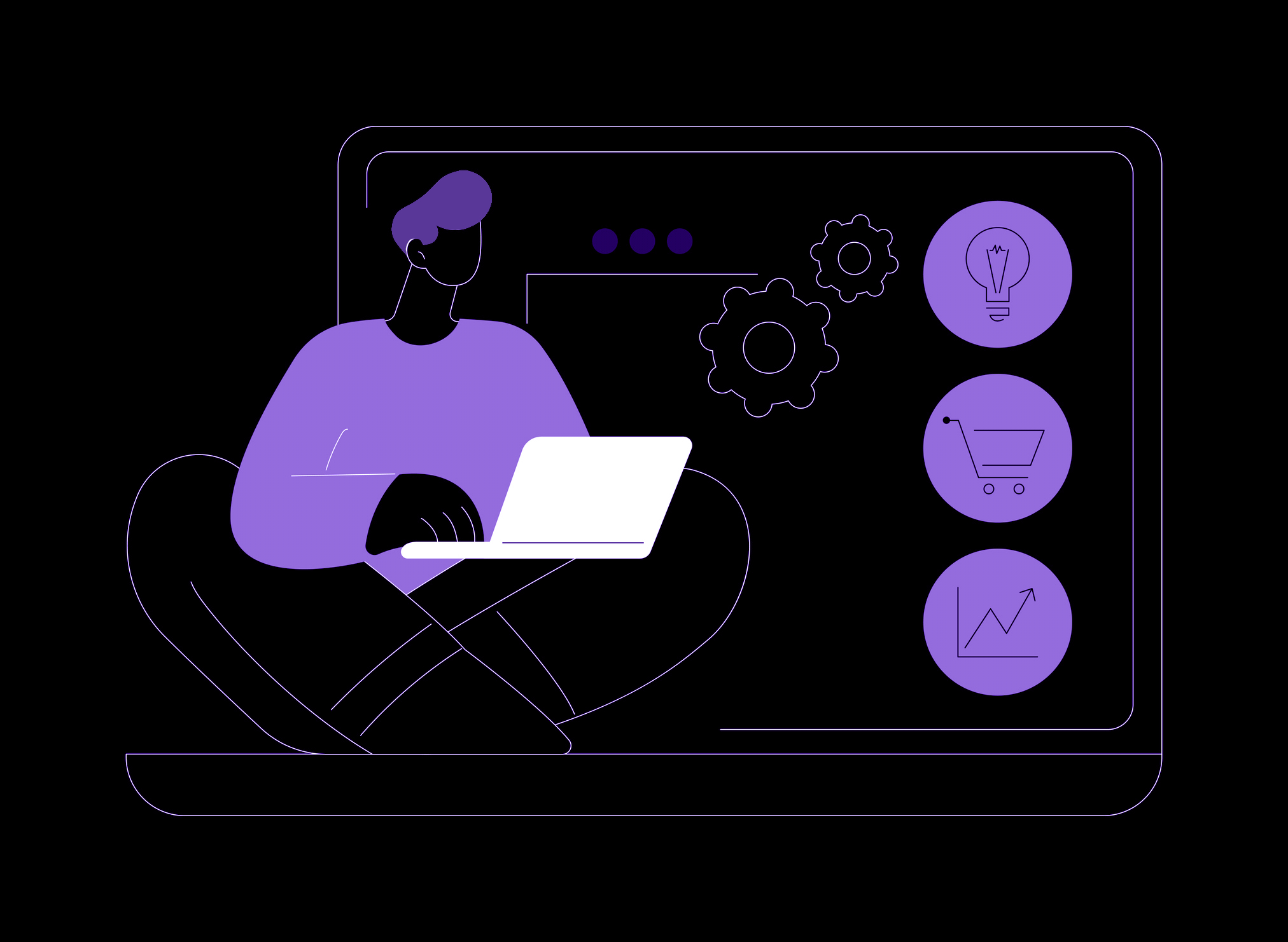 On-page SEO Audit and Keyword Explorer - Dark blog feature