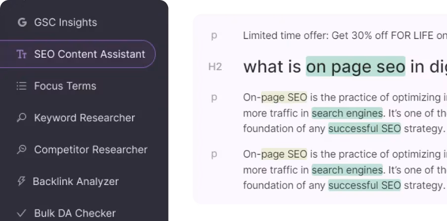 SEO Content Assistant