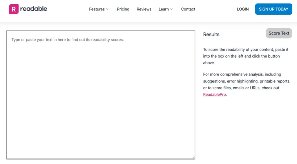 Readable AI Text Scoring