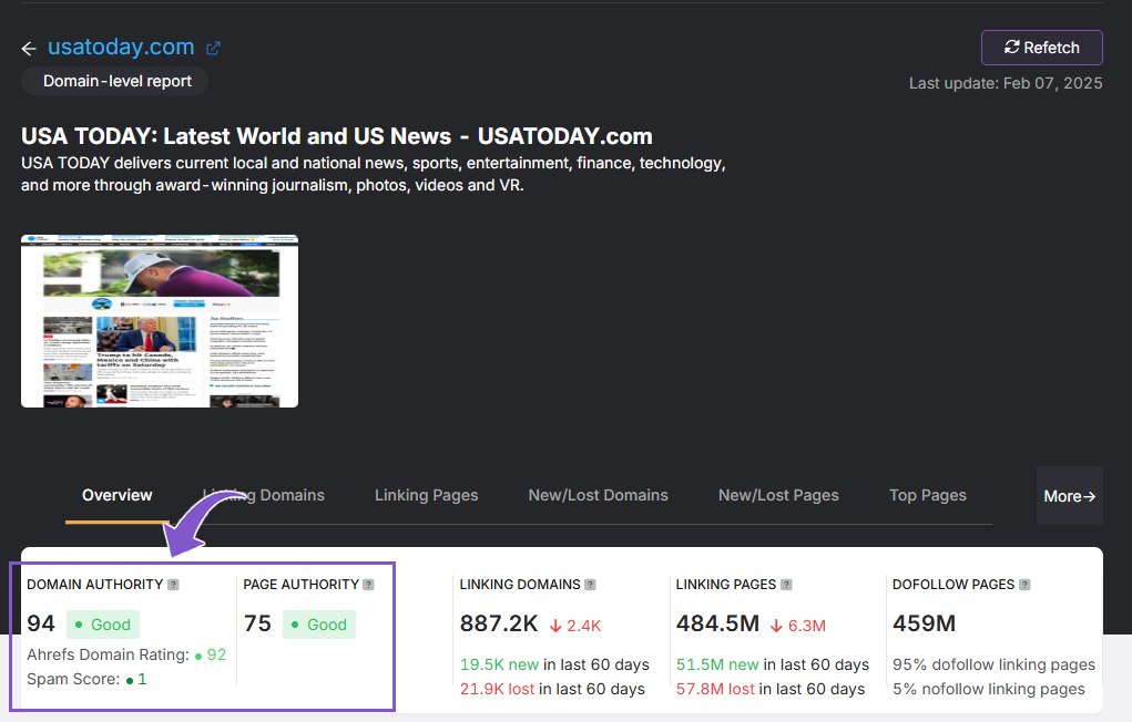 backlink tool search atlas usatoday
