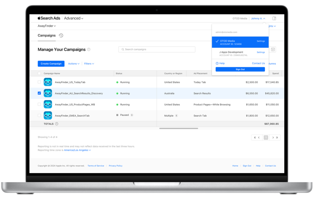 apple search ads
