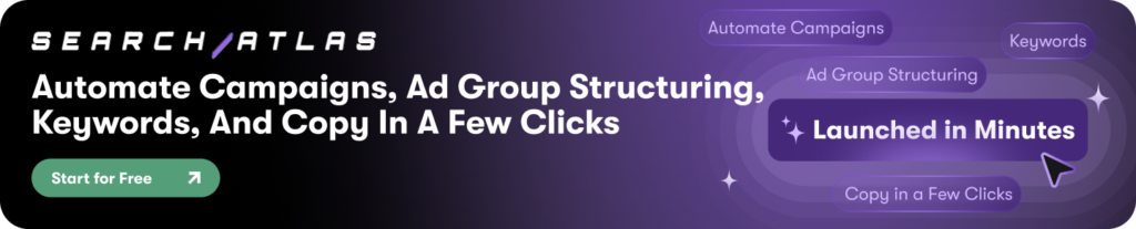 Search Atlas OTTO Google Ads Blog Banner Ad Automation Launched in Minutes