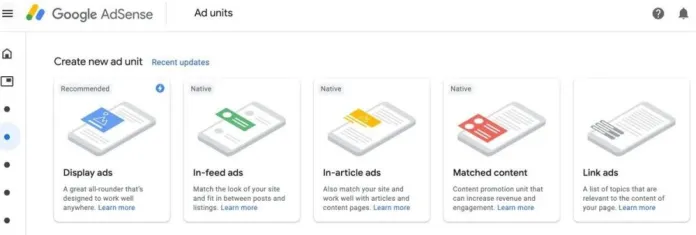 google adsense types of ads via exabytes
