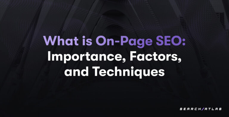 on page search engine optimization