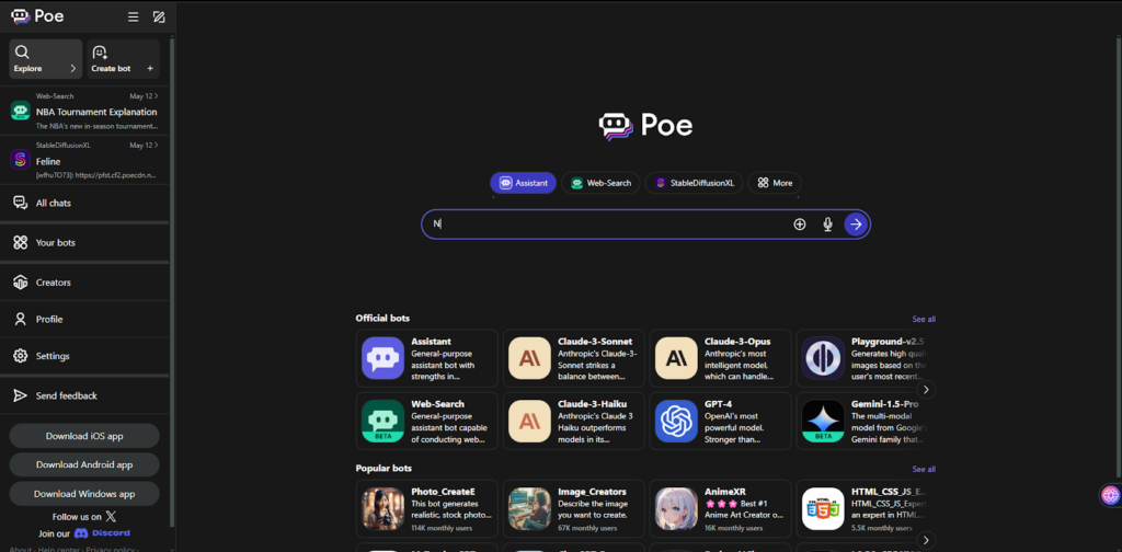 poe dashboard