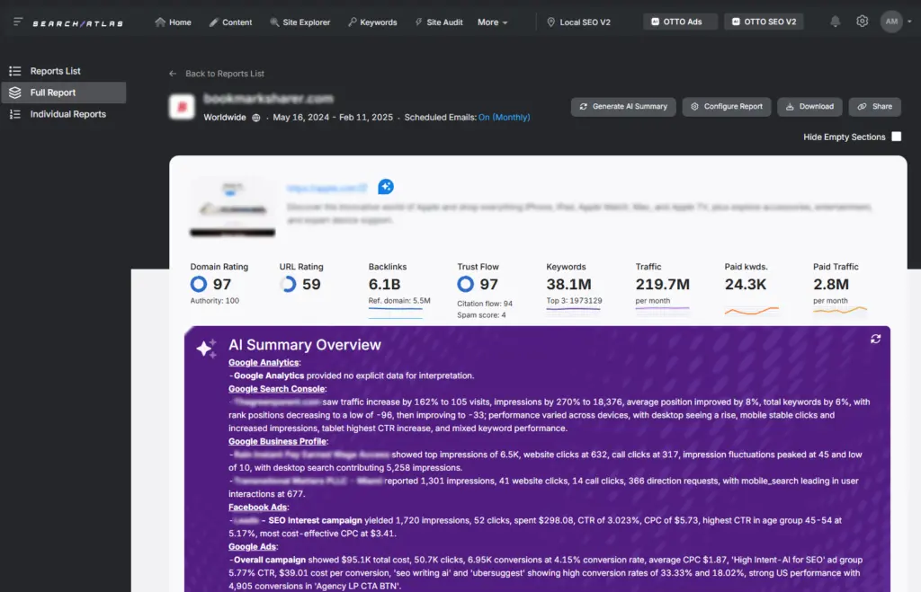 reporting tool ai overviews google ads