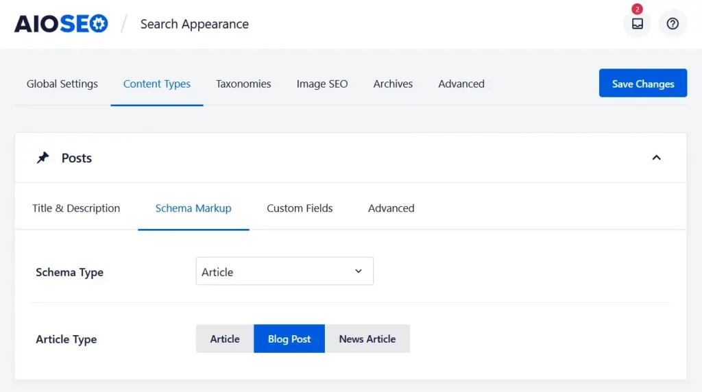 AISEO Schema Markup and Rich Snippets