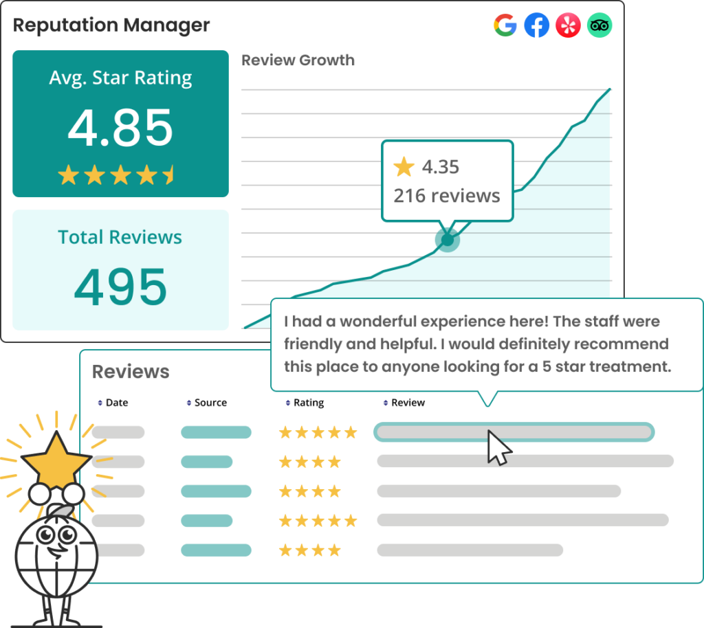 Brightlocal review management tool