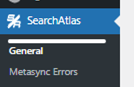 select “Search Atlas” on the menu