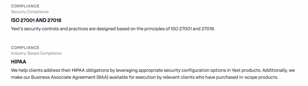 Security and Compliance