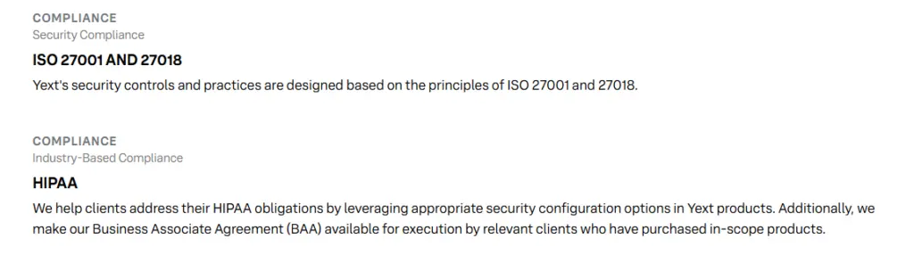 Security and Compliance