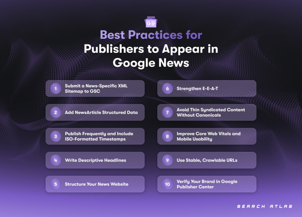 google news seo tips