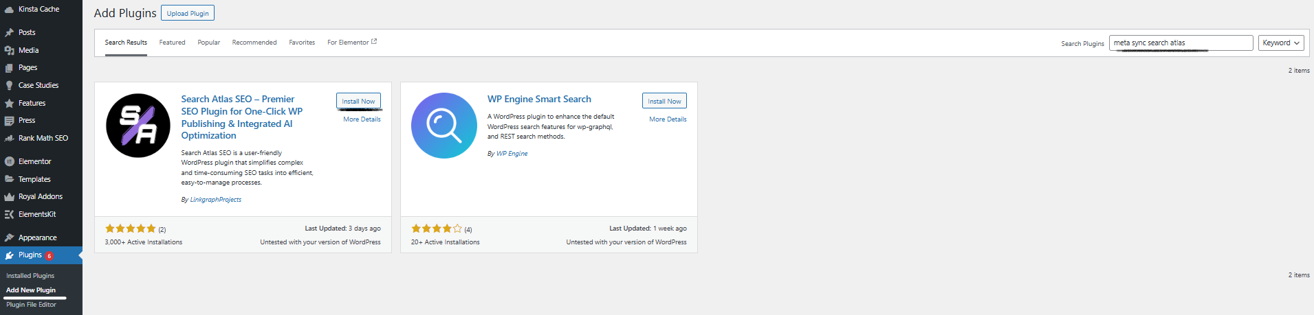 Step 1. Install the plugin
