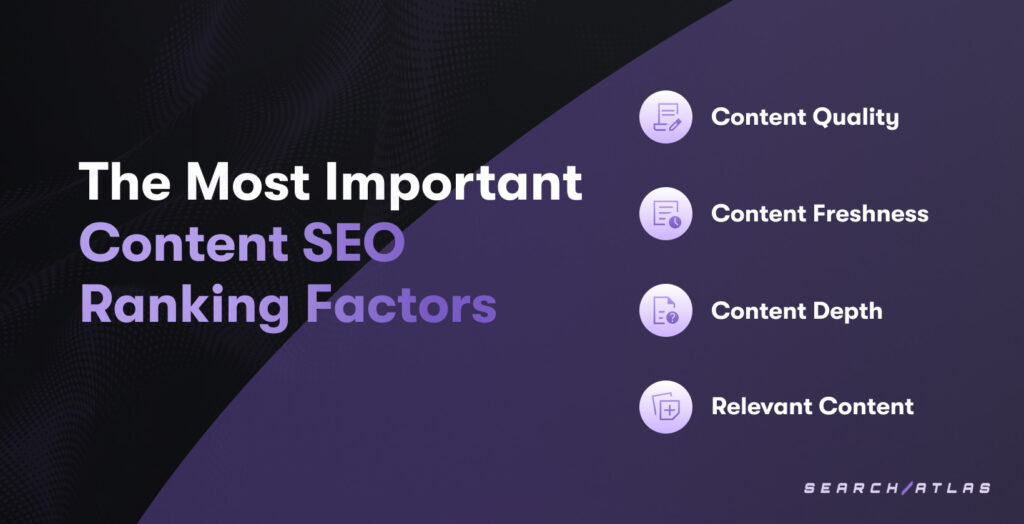 Important Content SEO Factors