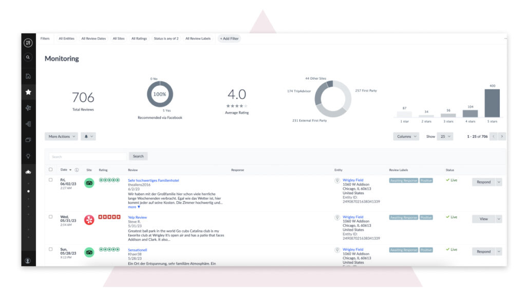yext review management tool