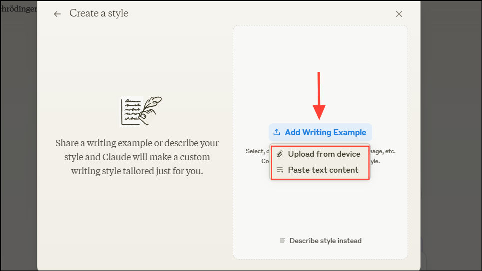 Claude Writing Styles