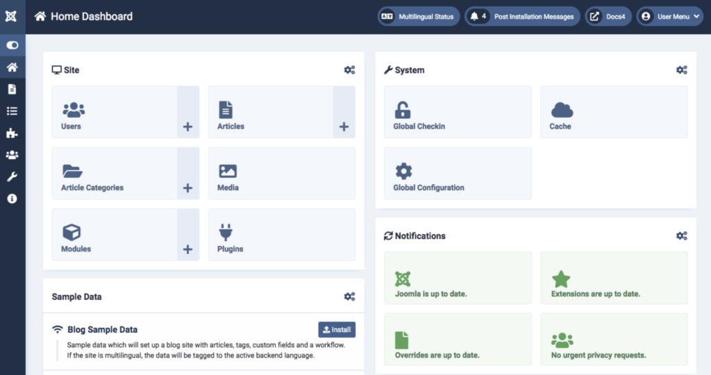 Joomla CMS