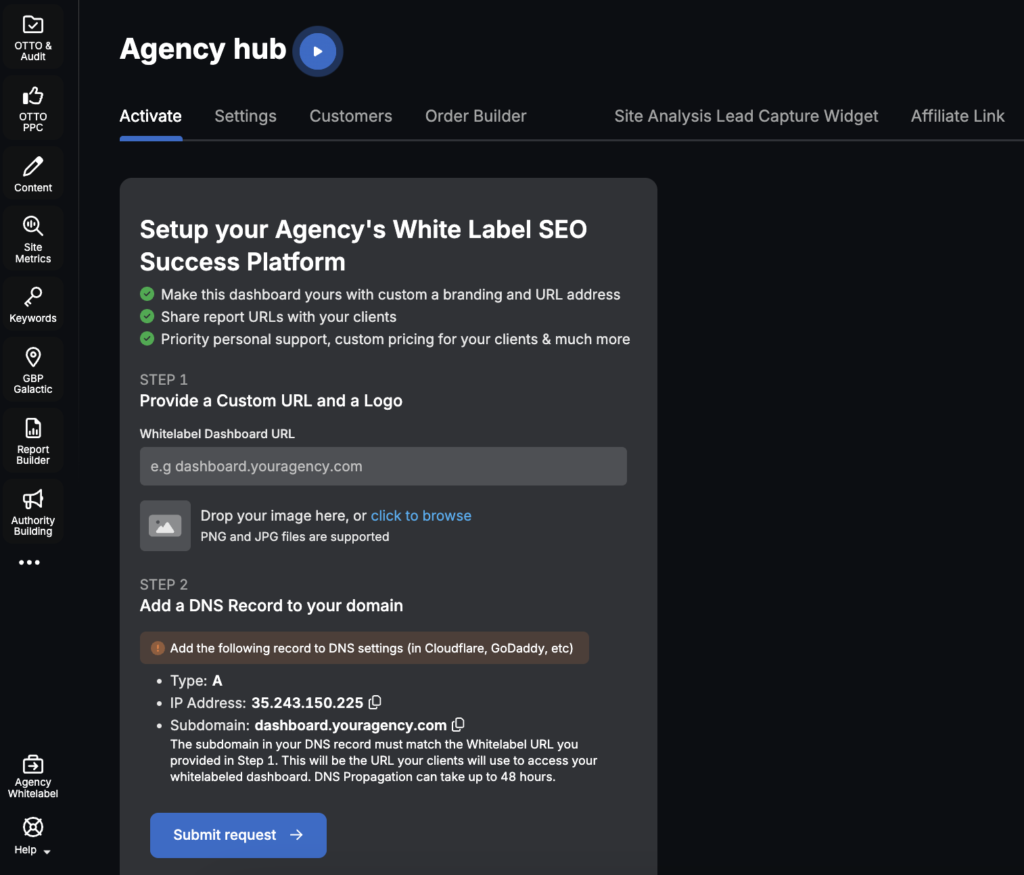 agency hub new search atlas