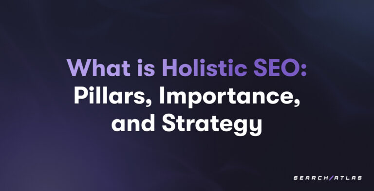 what is holistic seo
