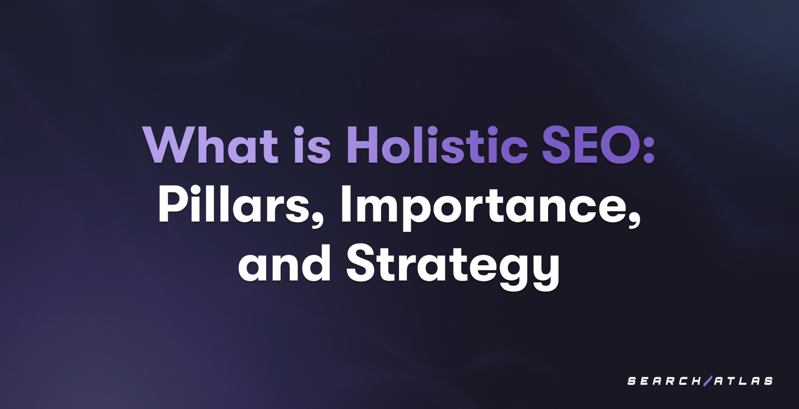 what is holistic seo