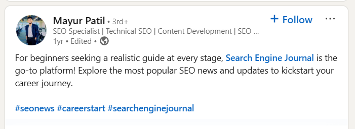 SEJ review