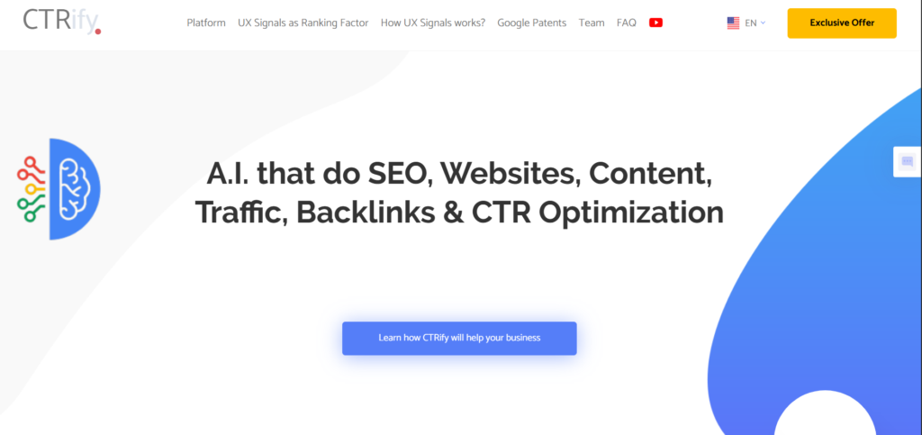 CTRify ai seo tool
