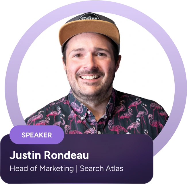 Picture of Justin Rondeau, Head of marketing in Search Atlas.