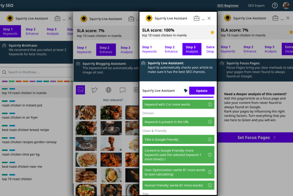 squirrly seo live assistant