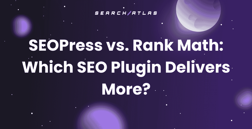Comparison of SEO plugins and rank math tools for effective SEO.