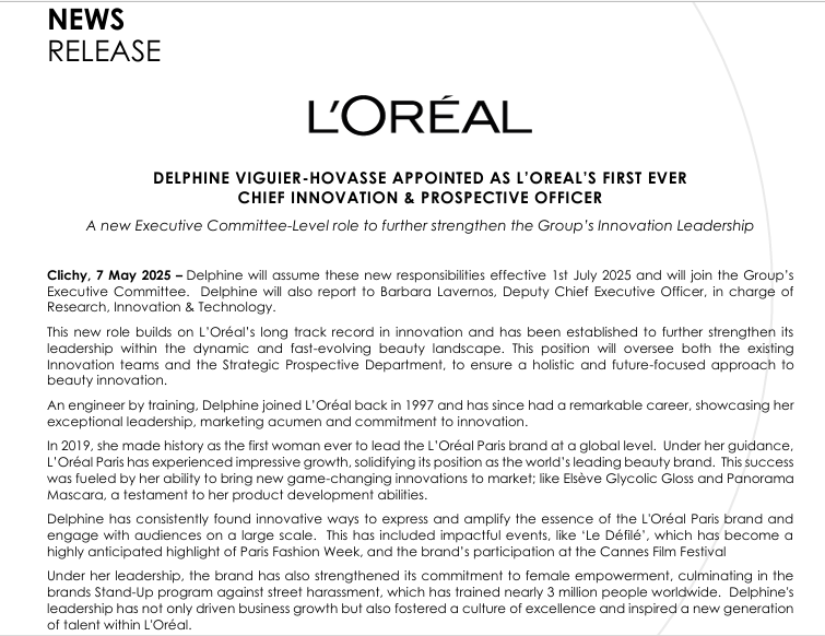 New Hire Press Release