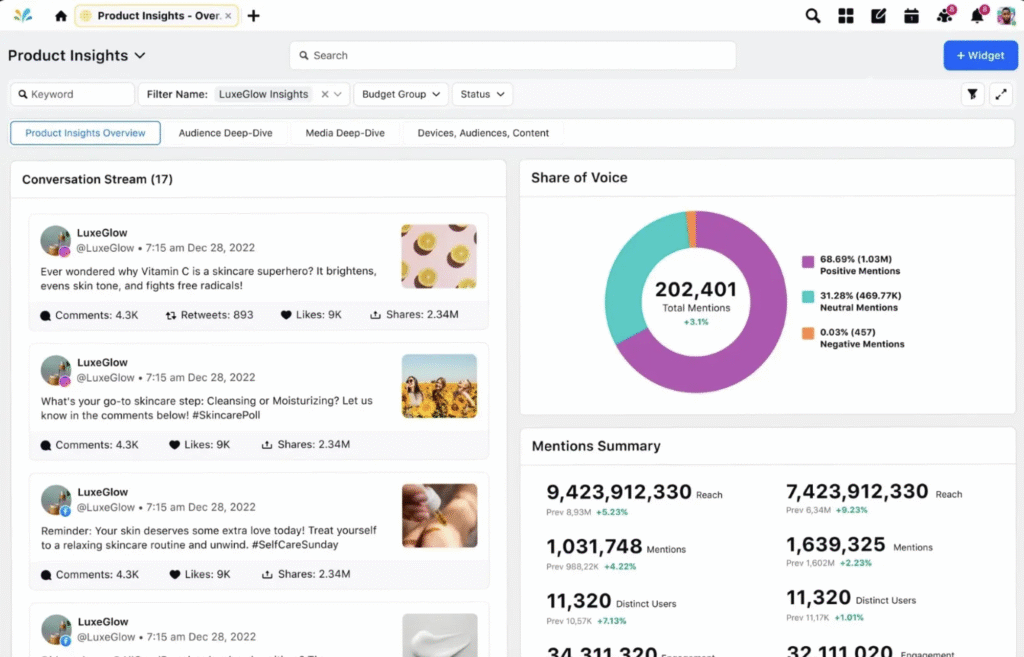 Sprinklr brand monitoring