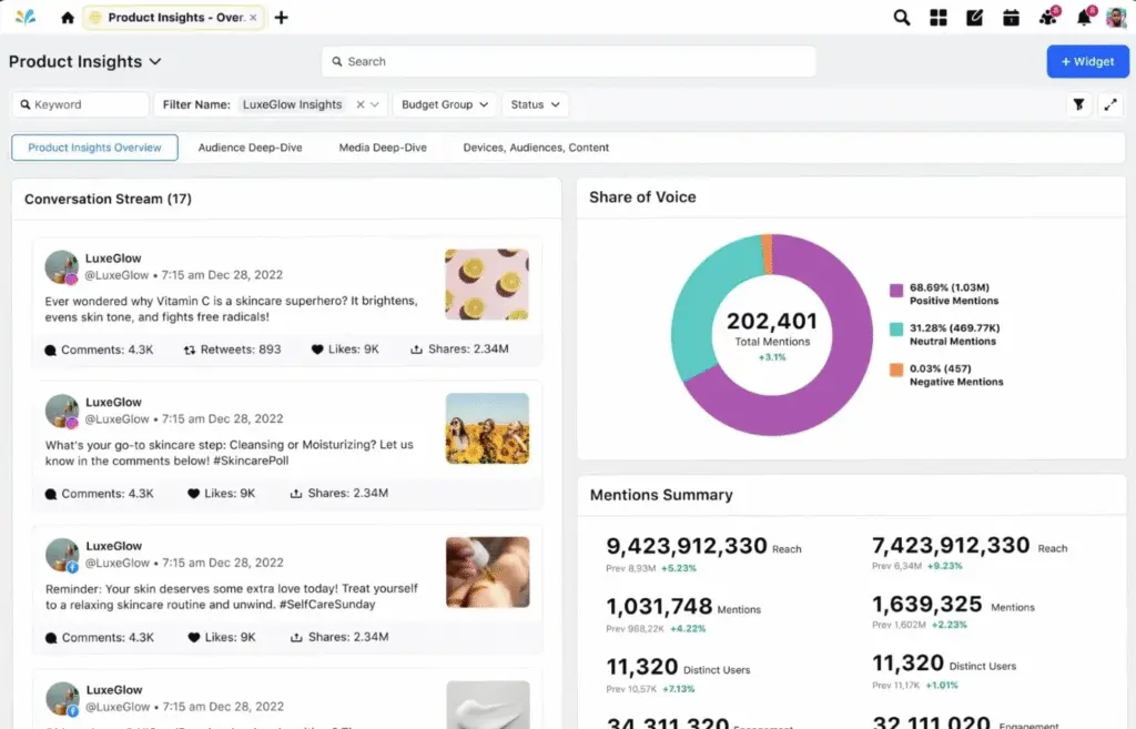 Sprinklr brand monitoring