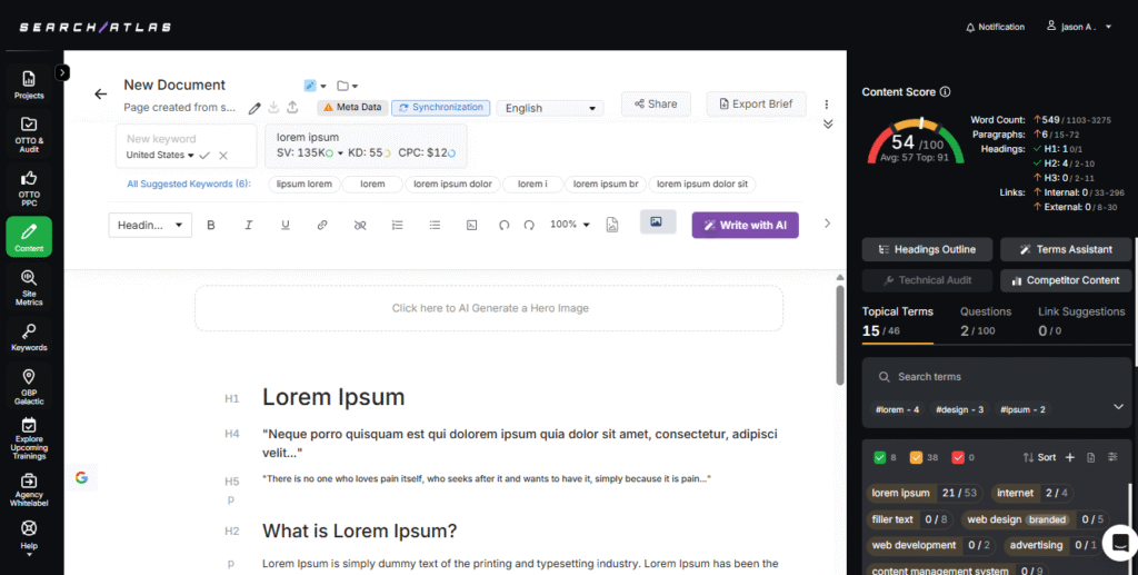 search atlas content genius workflow step 3